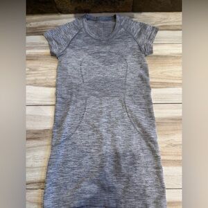 Lululemon Grey Swiftly tech short sleeve